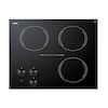 Summit Appliance 21 in. Radiant Electric Cooktop in Black with 3 ...