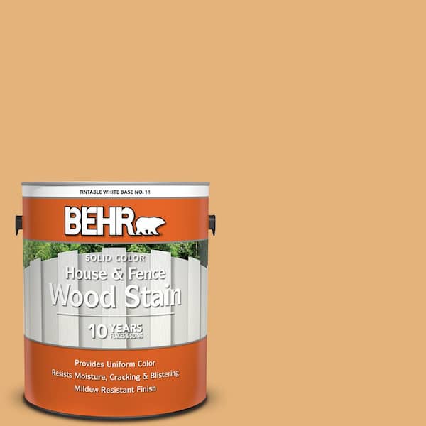 BEHR 1 gal. #300D-4 High Plateau Solid Color House and Fence Exterior Wood Stain
