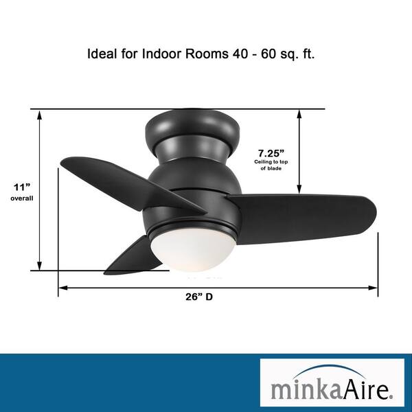 minka aire spacesaver 26 ceiling fan