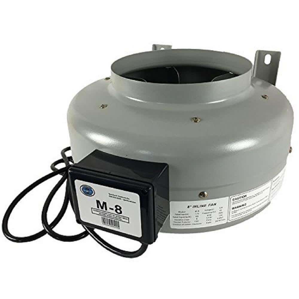 Duct Booster 8 Inline Duct Fan M-8 - The Home Depot