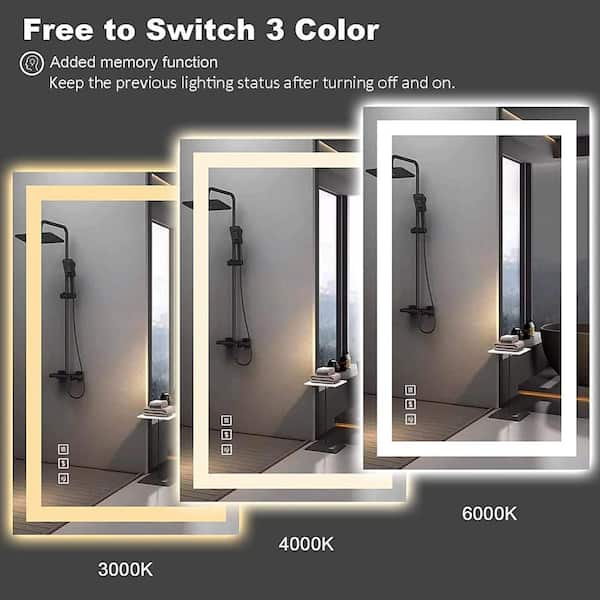 waterpar Backlit and Front Light 36 in. W x 28 in. H waterpar Backlit and Front Light 36 in. W x 28 in. H