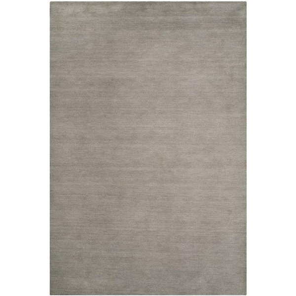 SAFAVIEH Himalaya Grey 9 ft. x 12 ft. Solid Area Rug