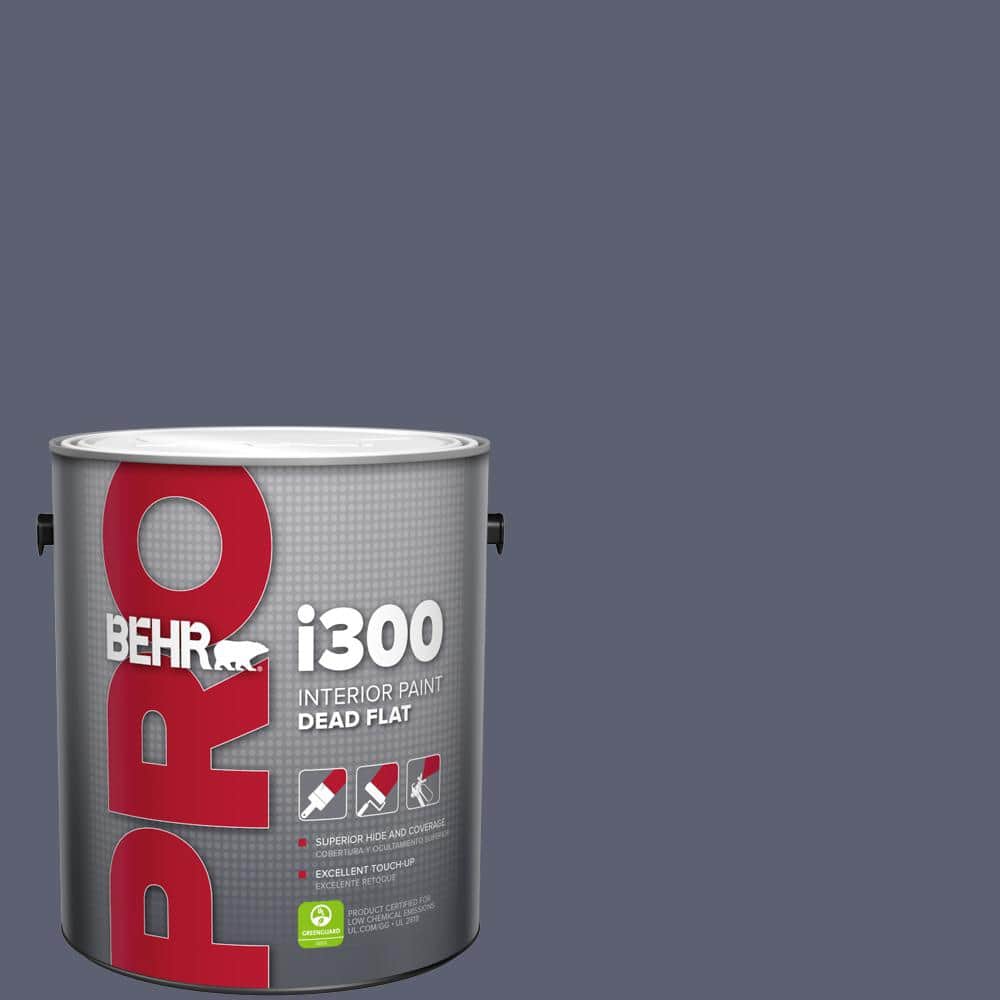 1 gal. #S550-6 Mysterious Night Dead Flat Interior Paint price history on PriceWatchPro