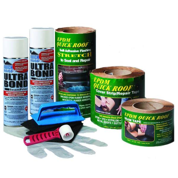 Quick Roof Single Ply Roof Maintenance and Repair Kit