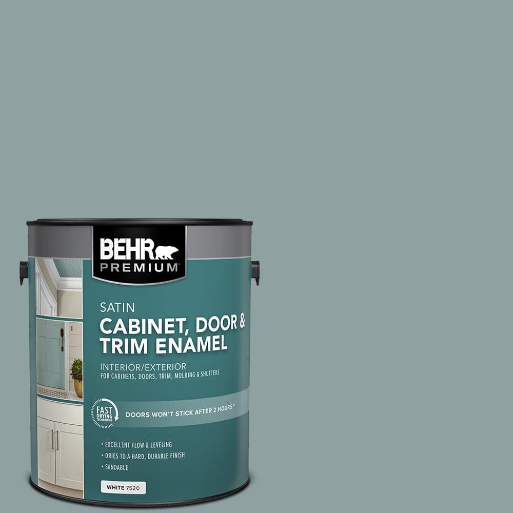 1 gal. #N440-4 October Sky Satin Enamel Interior/Exterior Cabinet, Door & Trim Paint price history on PriceWatchPro