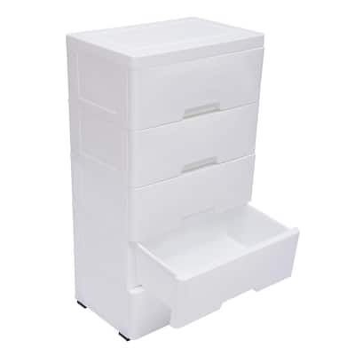 Magic Home 42 in. Multilayer HDPE Plastic Storage Children Floor Shelf  Cabinet Organizer Basket for Toys and Books CS-W51921518 - The Home Depot