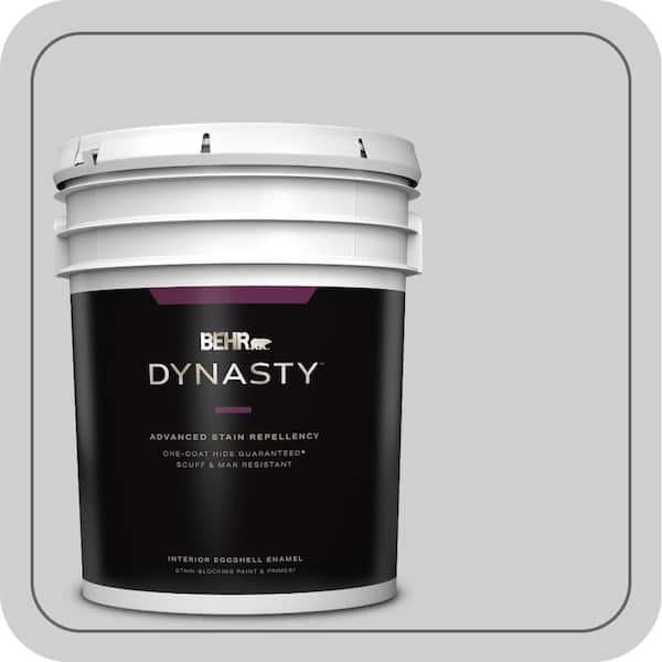 5 gal. #PPH-43 Gray Pearl Eggshell Enamel Interior Stain-Blocking Paint & Primer