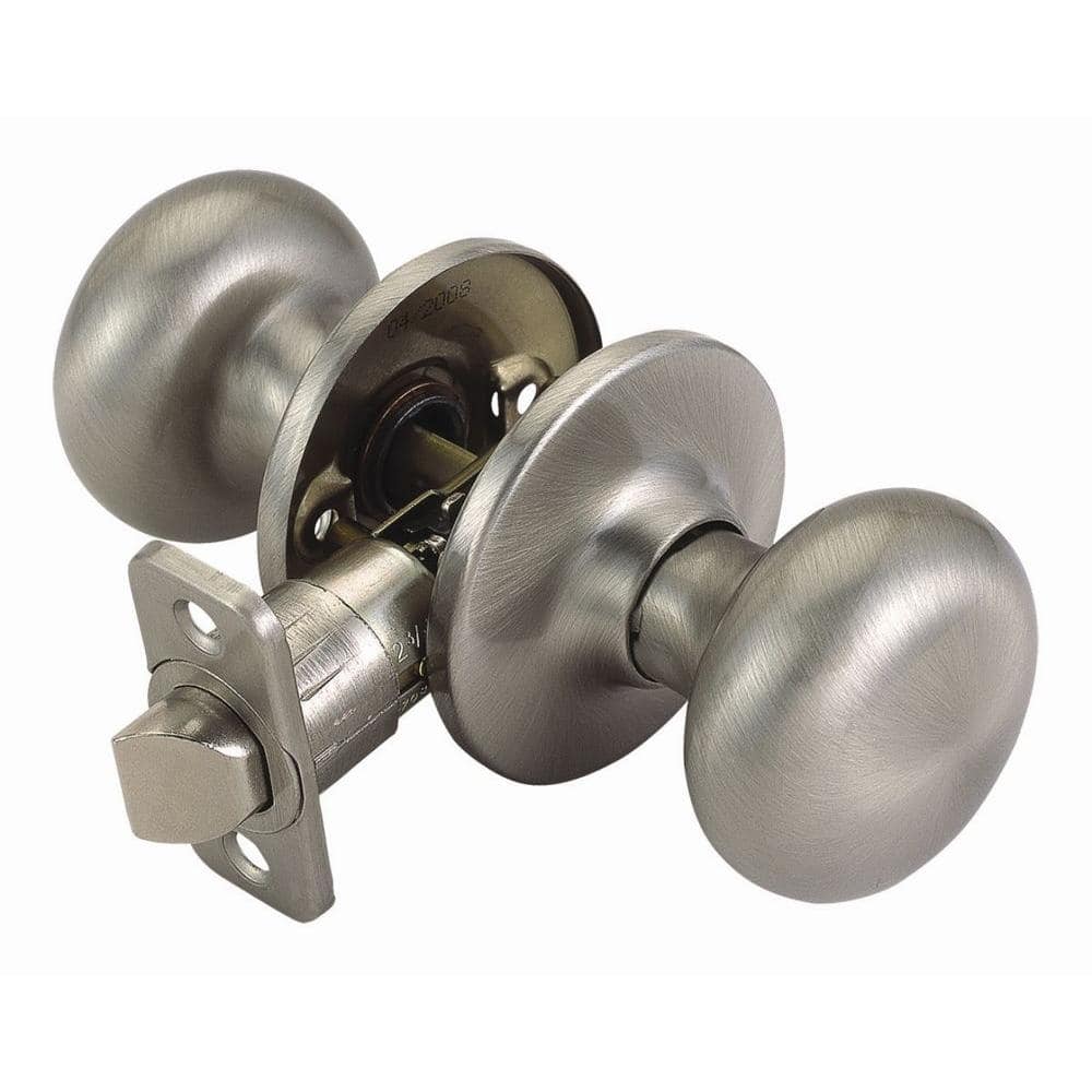 Design House 787382 6-Way Universal Passage Latch – Square Corner, Satin Chrome