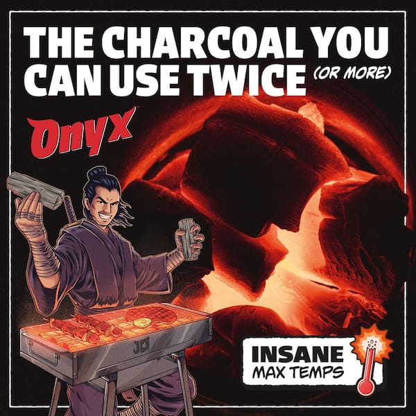 JEALOUS DEVIL 10 lbs. All Natural Onyx Binchotan Lump Charcoal