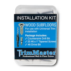 Universal Trim Installation Kit for Wood Flooring