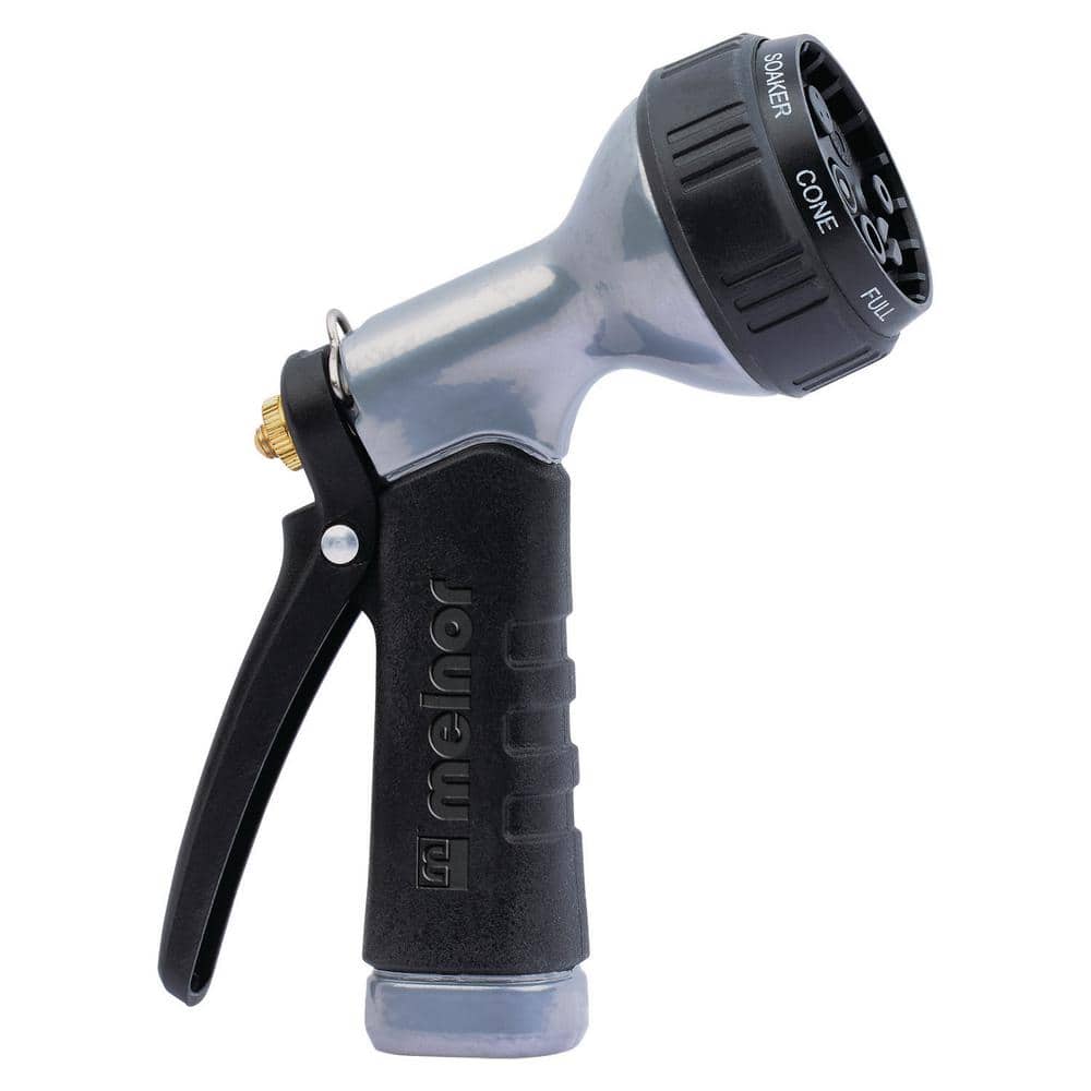 Melnor MidSize Metal MultiPattern Nozzle T15110 The Home Depot