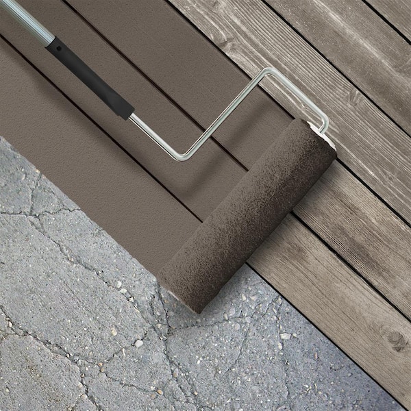 1 gal. #T16-20 Opus Textured Low-Lustre Enamel Interior/Exterior Porch and Patio Anti-Slip Floor Paint