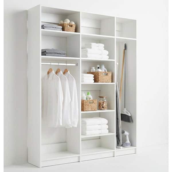 MODULAR CLOSETS Alto Laundry Room 70.5 in. W White Medium Hang