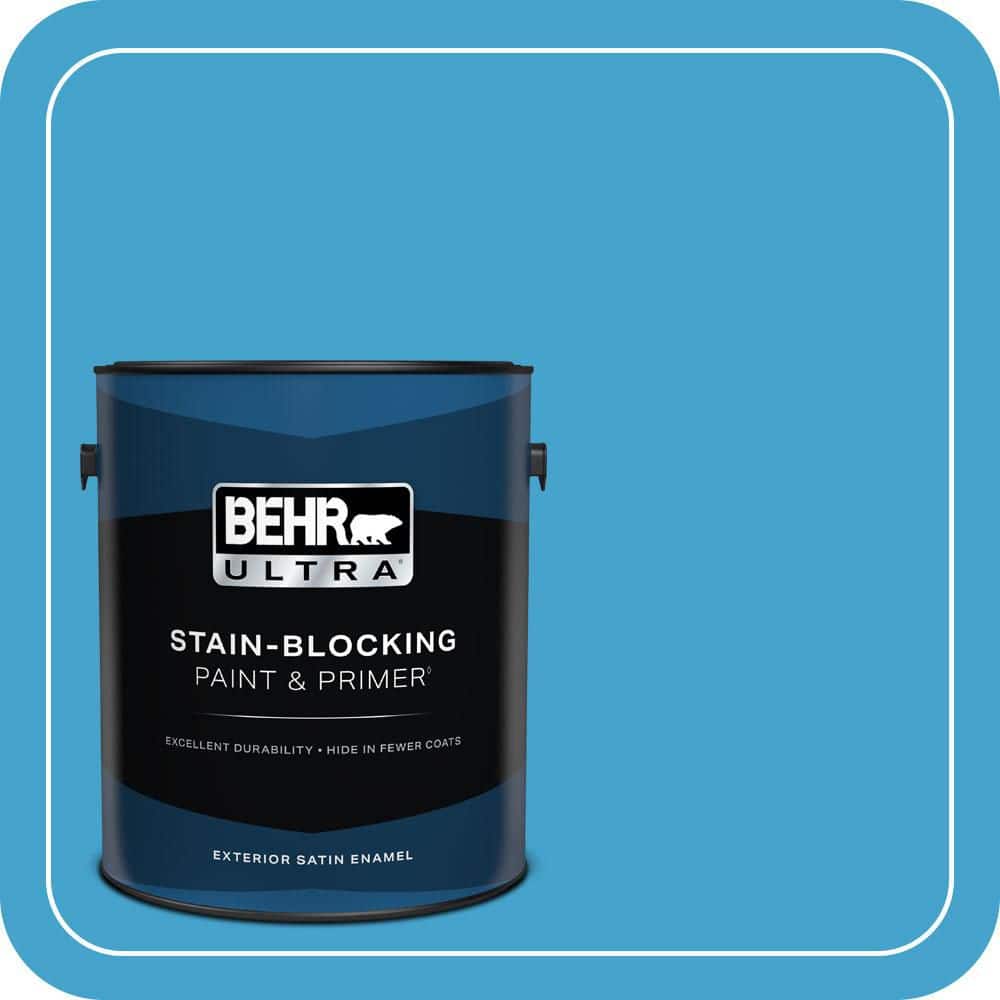 1 gal. #540B-6 Sea Ridge Satin Enamel Exterior Paint & Primer price history on PriceWatchPro