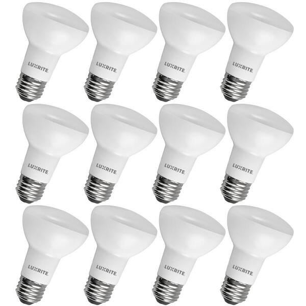 LUXRITE 75-Watt Equivalent A19 Dimmable LED Light Bulb ENERGY STAR 3000K  Warm White (4-Pack) LR21431-4PK - The Home Depot