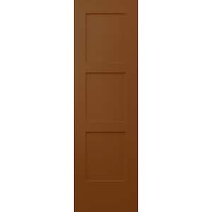 24 in. x 80 in. Birkdale Hazelnut Stain Smooth Hollow Core Molded Composite Interior Door Slab