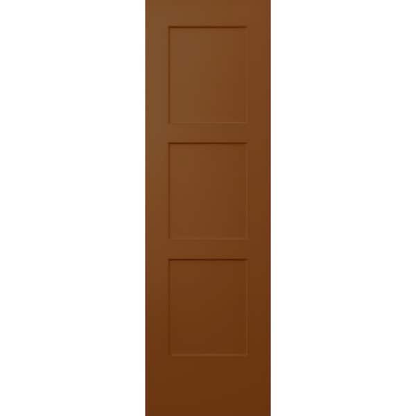 JELD-WEN 24 in. x 80 in. Birkdale Hazelnut Stain Smooth Hollow Core Molded Composite Interior Door Slab