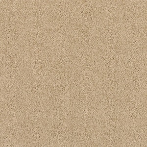 Tailored Trends II Timeless Beige 47 oz. Polyester Textured Installed Carpet
