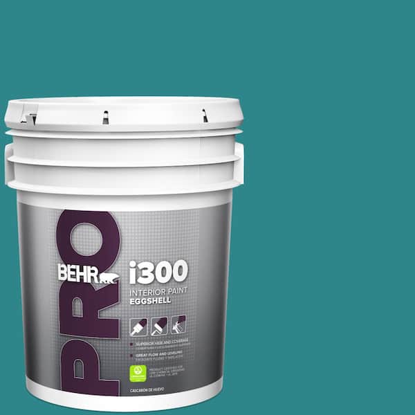 BEHR PRO 5 gal. #M460-6 Thai Teal Eggshell Interior Paint