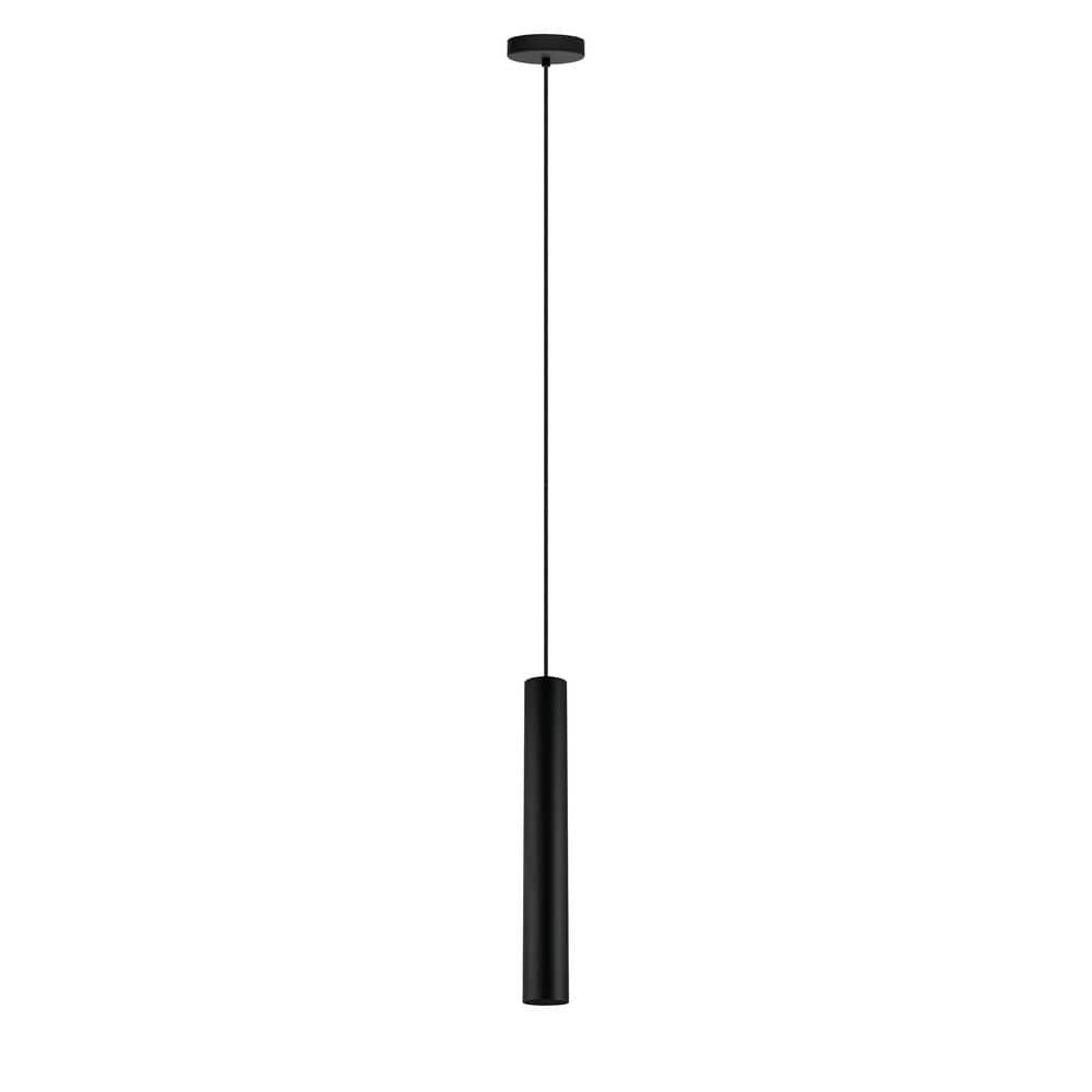 Matte Black 16" LED Indoor/Outdoor Mini Pendant Light