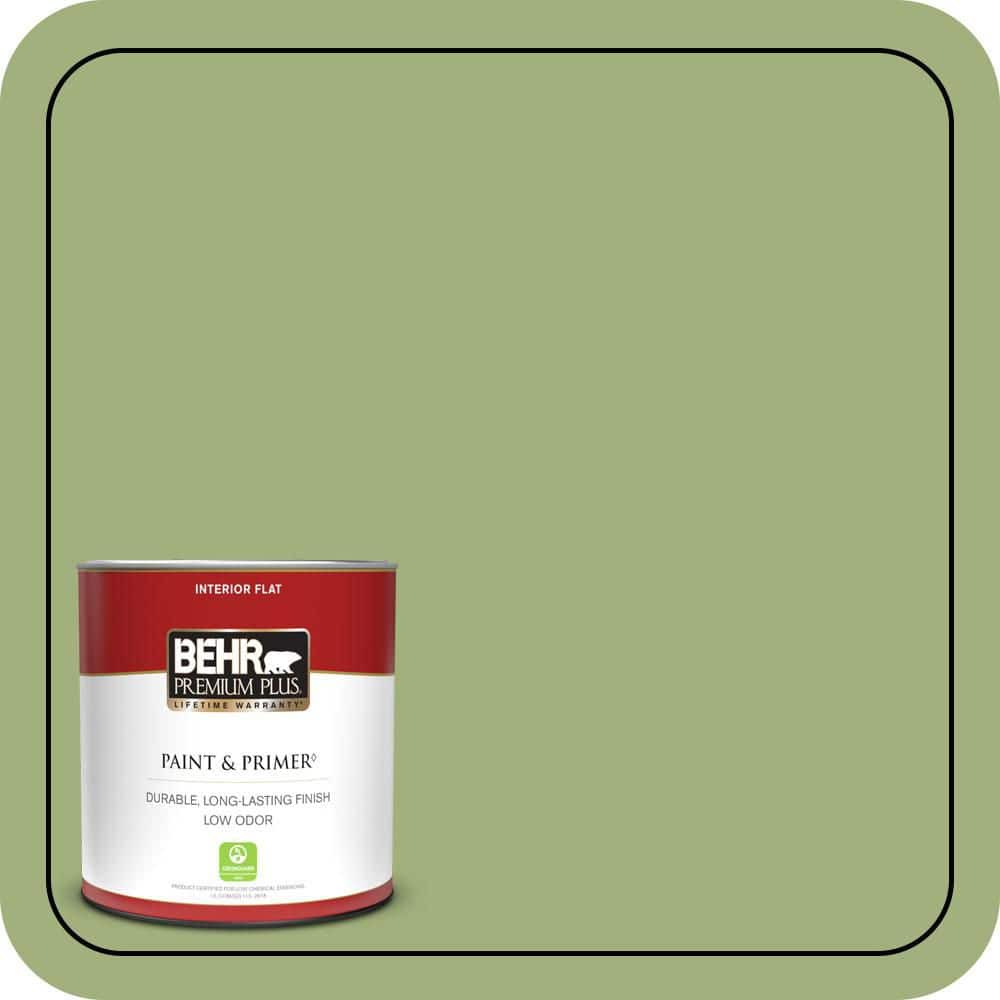 1 qt. #M360-5 Fresh Guacamole Flat Low Odor Interior Paint & Primer price history on PriceWatchPro