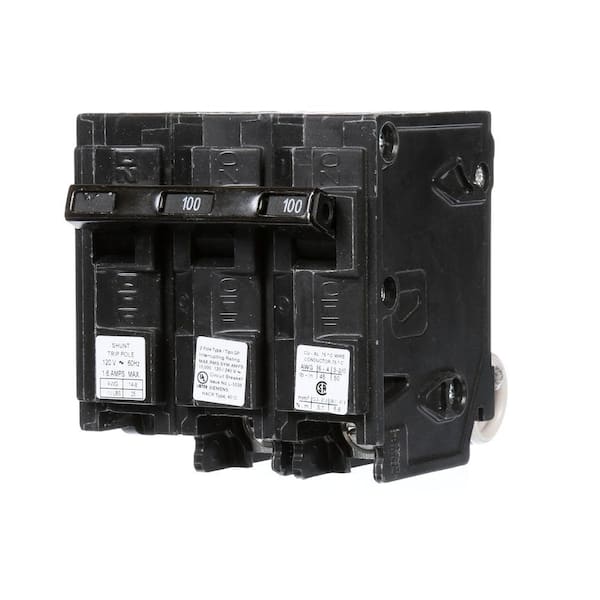 ABB Q-Line THQL21100 100A Double Pole Circuit Breaker • 100 Amp Double Pole 120/ 783164099232