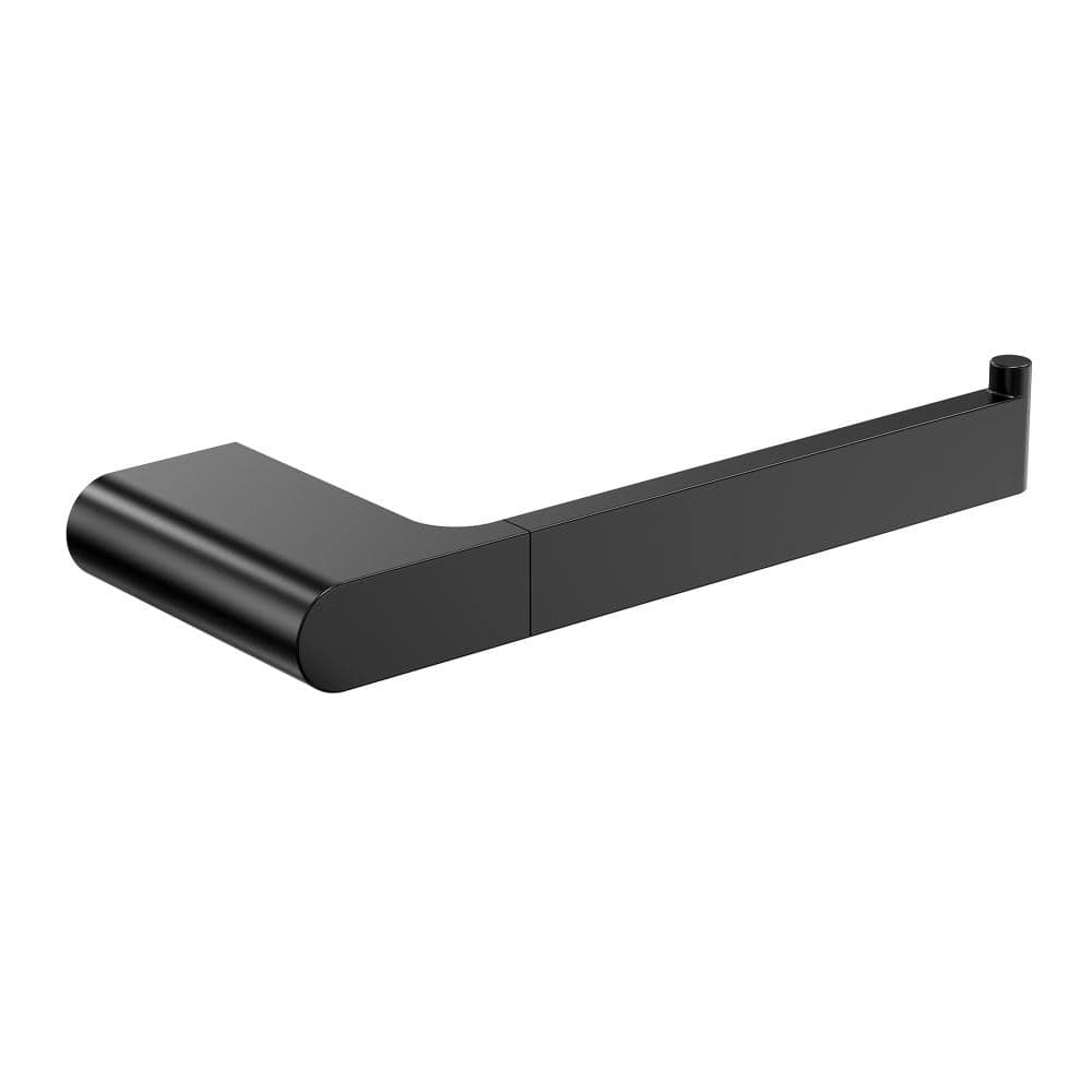 Wall Mounted Single Arm Toilet Paper Holder Stainless Steel in Matte Black price history on PriceWatchPro