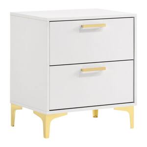 Prepac Milo Mid-Century Desk with Side Storage and 2 Drawers — Wholesale  Furniture Brokers