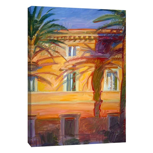 PTM Images 12 in. x 10 in. ''Roman Sunset'' Printed Canvas Wall Art