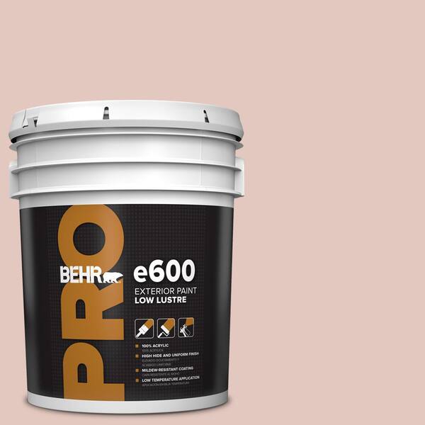 BEHR PRO 5 gal. #S170-2 Rosewater Low Luster Exterior Paint