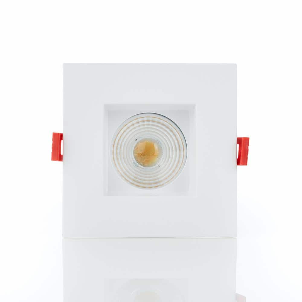 White Aluminum LED Recessed Downlight with Dimmable Feature