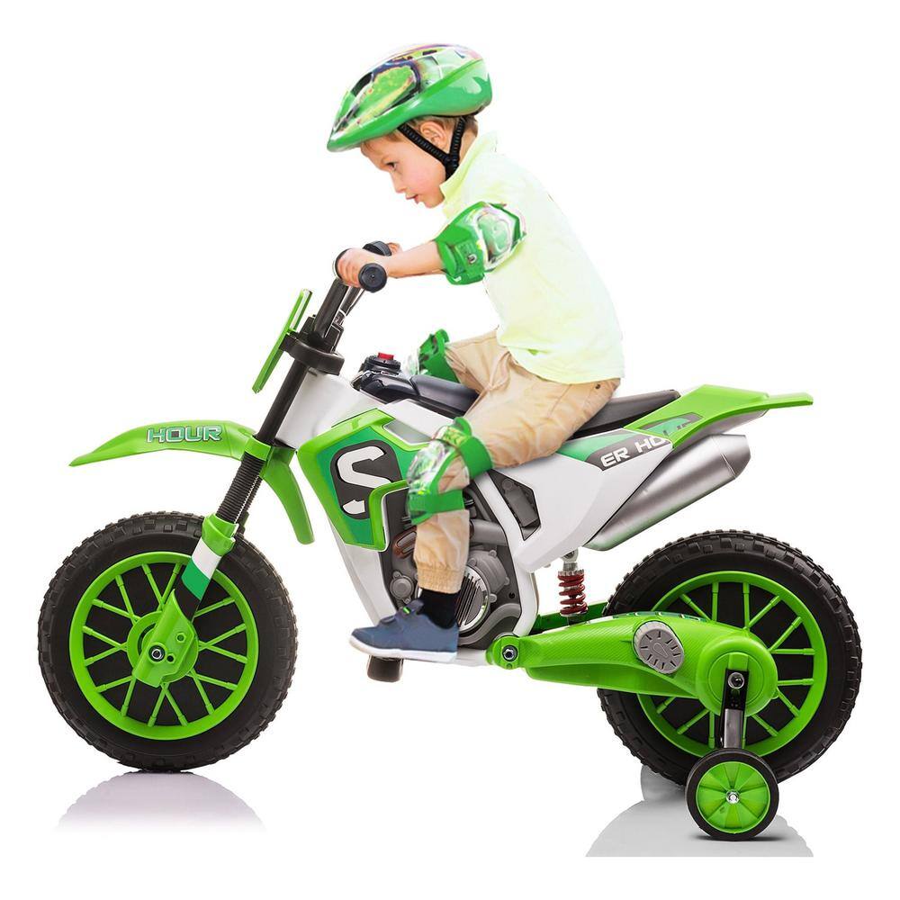 AFAIF Electric Motorcycle for Kids 12Volt Dirt Bike Ride on Toy Off