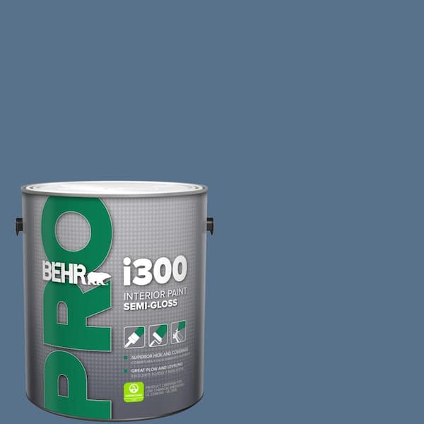 BEHR PRO 1 gal. #PPU14-01 Arrowhead Lake Semi-Gloss Interior Paint