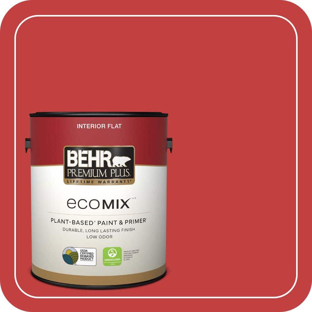 1 gal. #150B-7 Poinsettia Flat EcoMix Plant-Based Interior Paint & Primer price history on PriceWatchPro