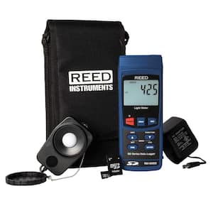 Data Logging Light Meter with Power Adapter and SD Card
