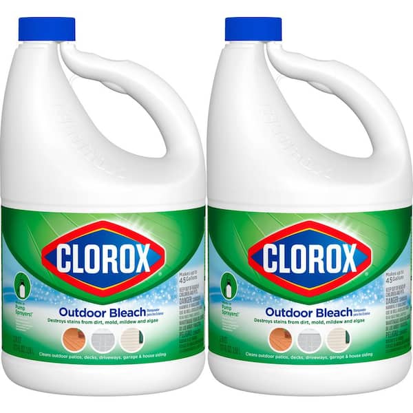 Clorox 121 oz. Pro Results Concentrated Liquid Outdoor Bleach Cleaner (2-Pack)