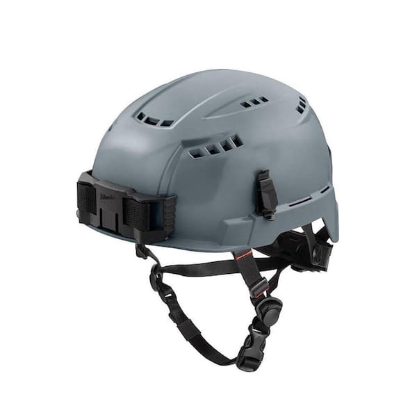 Milwaukee BOLT Gray Type 2 Class C Vented Safety Helmet