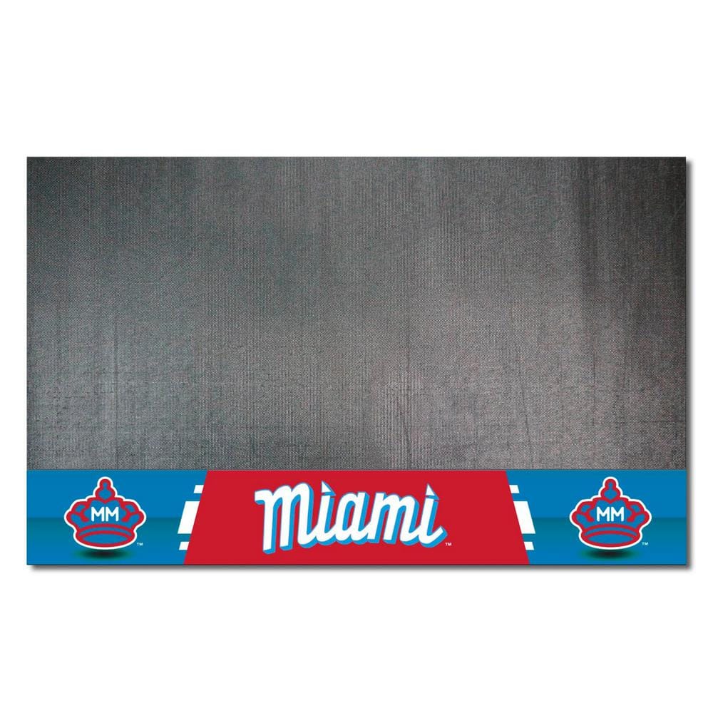 Fanmats  Miami Hurricanes Baseball Mat