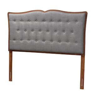 Georgia Gray King Upholstered Headboard