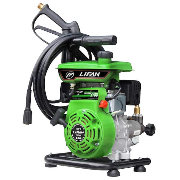 LIFAN LFQ2130-CA 2,100 psi 2.0 GPM AR Axial Cam Pump Recoil Start Gas Pressure Washer with CARB Compliant - 2