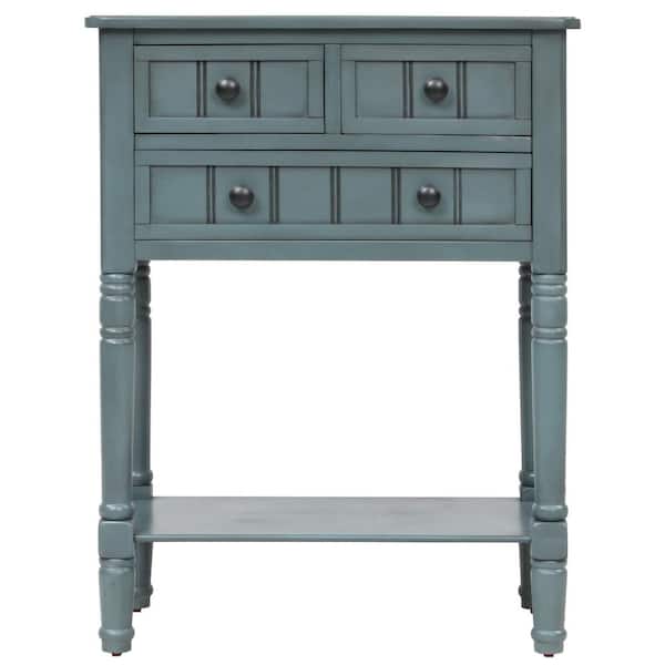 Harper Bright Designs 24 In Blue, Wedgewood 23 6 Console Table Charlton Home Furniture