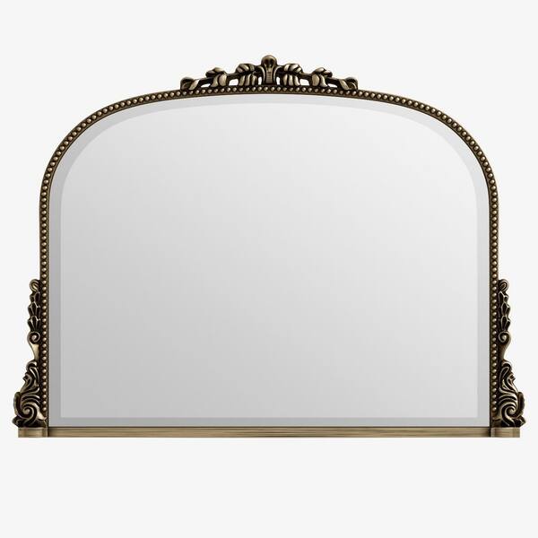 XRAMFY Vintage Bronze 35.5 in. W x 26.5 in. H Classic Arched PU