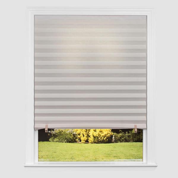 Redi Shade Cut-to-Size Natural Cordless Light-Filtering Privacy Temporary Shades 36 in. W x 72