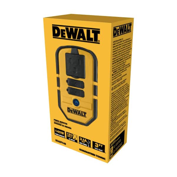 DEWALT 1000-Watt Portable Car Power Inverter with Triple USB Ports  DXAEPI1000 - The Home Depot