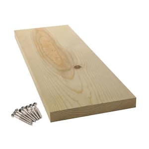 6 in. Pressure-Treated Wood Mailbox Mounting Board