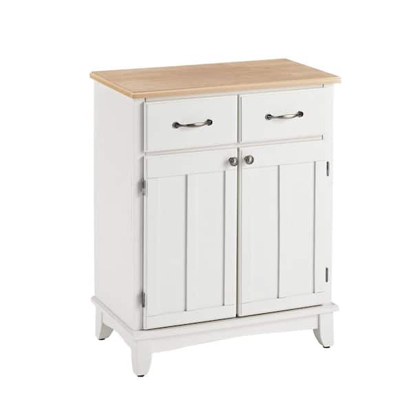 HOMESTYLES White and Natural Buffet with Storage