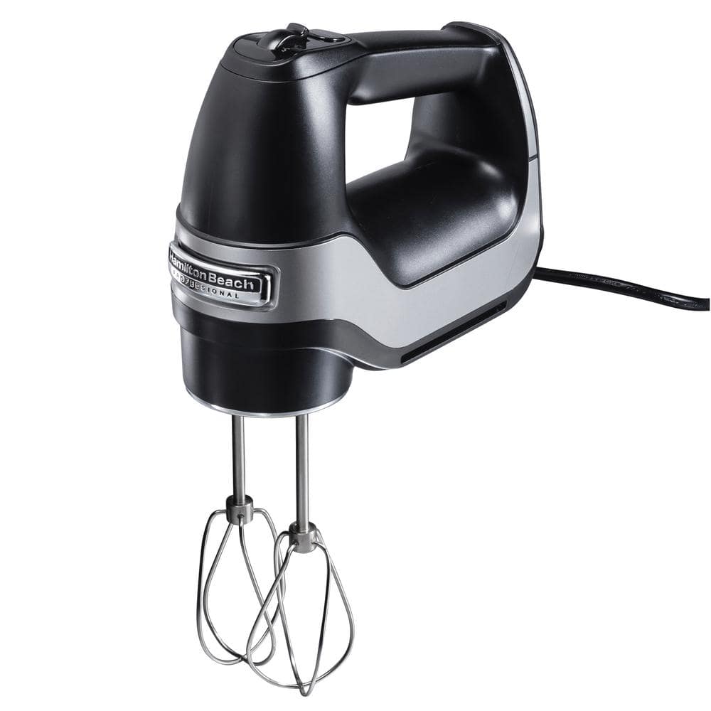 Moss & Stone Hand Mixer With Snap-On Storage Case, 5 Speed Hand