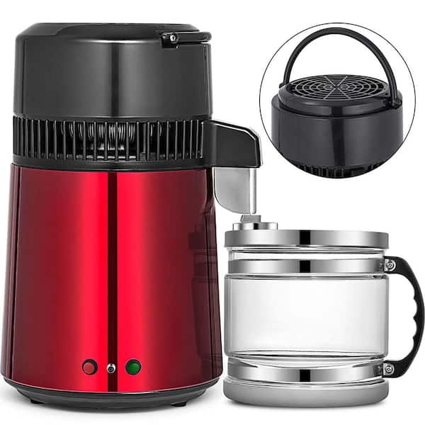Winado 10.4-Cup Glass and Stainless Steel Electric Kettle with Temperature  Control 056246322246 - The Home Depot