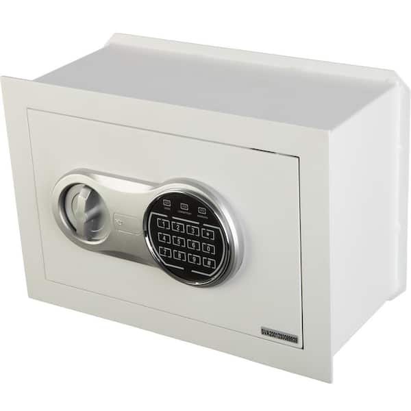 Digital Personal Home In Wall Safe, White