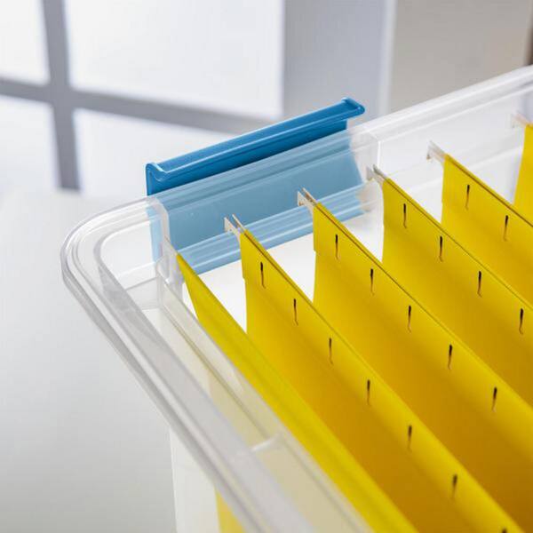 Sterilite® Gasket 32-Quart Clear Storage Tote at Menards®